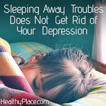 טרדות שינה לא נפטרים מהדיכאון שלך