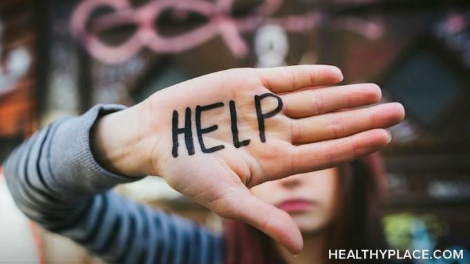 קשה לבקש עזרה לבריאות הנפש. למד כיצד קיבלתי את ההחלטה לקבל עזרה לבריאות הנפש למרות האתגר ב- HealthyPlace.
